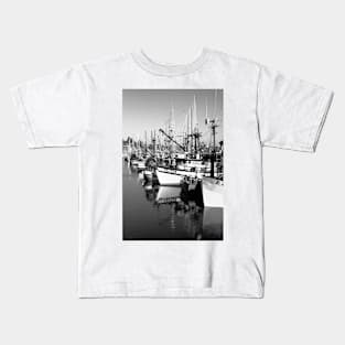 Pacific Fleet - Newport, OR, USA Kids T-Shirt